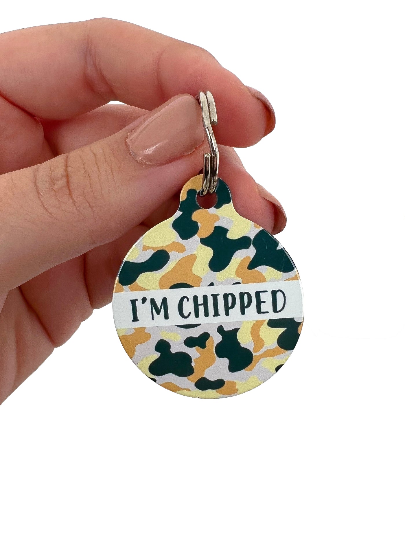 Camouflage Pet ID Tag