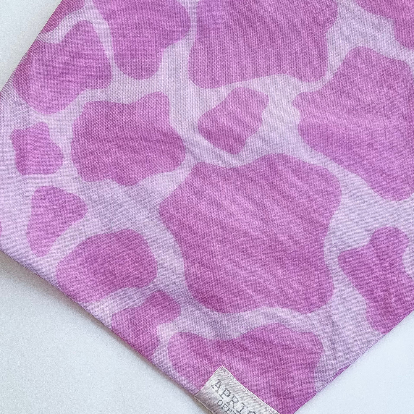 Pink Cow Print Bow
